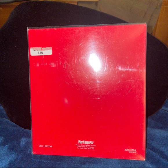 Pier 1 Imports Decorative Christmas Spiral Holiday 3 Photo Holders in Box - Picture 4 of 4